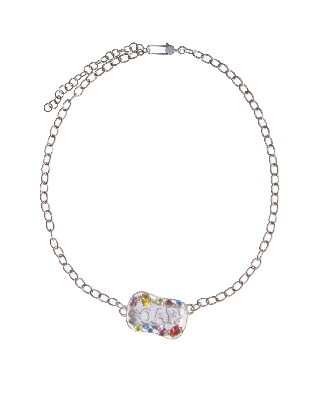 MULTI-COLORED SOAP NECKLACE