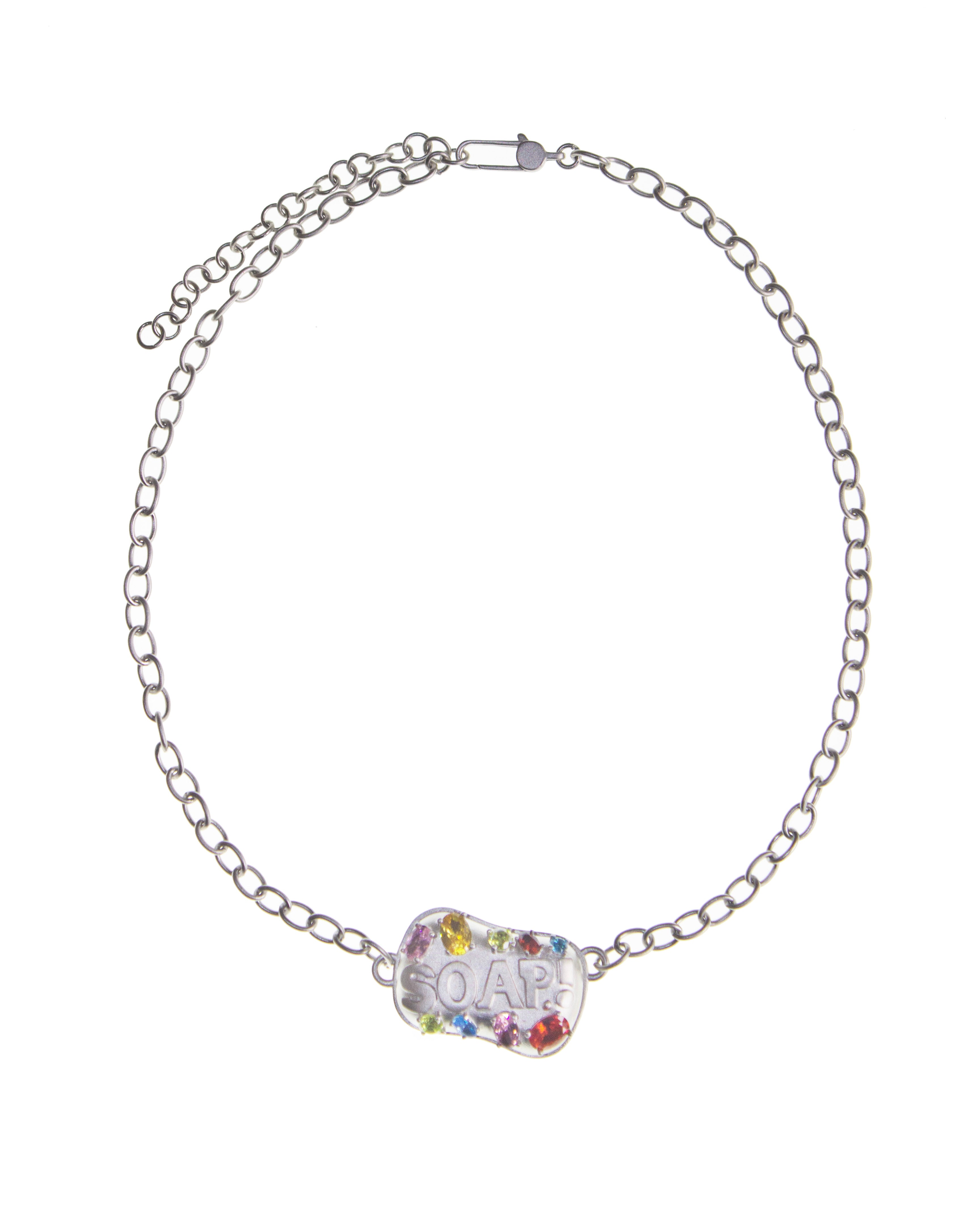 MULTI-COLORED SOAP NECKLACE